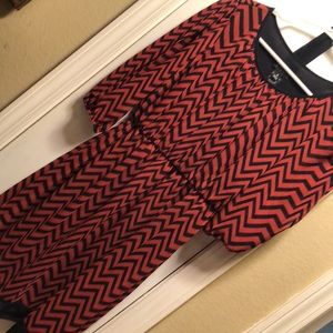 Zig zag dress